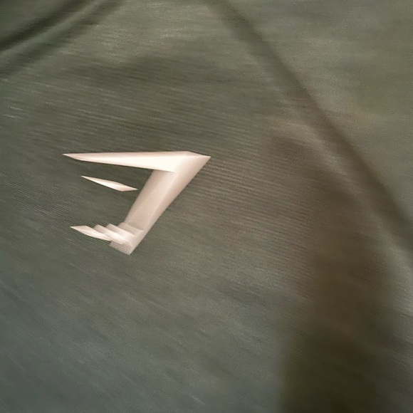 Gymshark Forest Green Cropped Hoodie - Picture 3 of 7